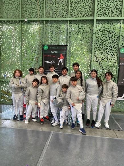 Entrenamiento de esgrima